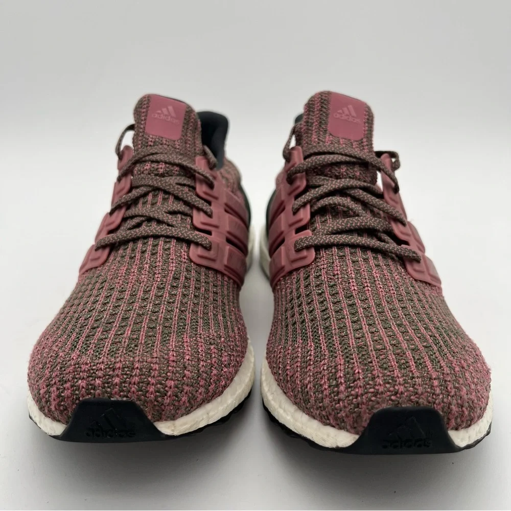 adidas Ultraboost Athletic Shoes in Rosewood and Olive